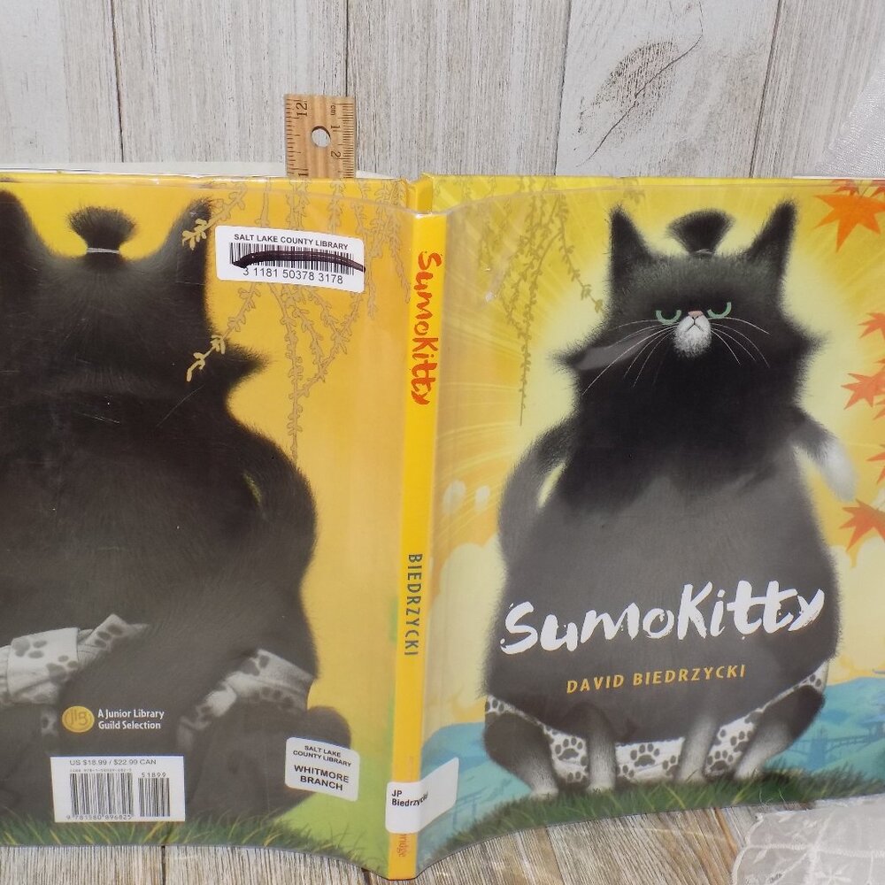 SUMOKITTY By David Biedrzycki X LIBRARY BOOK HARDCOVER *